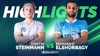🇨🇭 Steinmann v Mo. ElShorbagy 🏴󠁧󠁢󠁥󠁮󠁧󠁿 | 2024-2025 PSA World Championships | RD3 HIGHLIGHTS