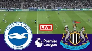 🔴 LIVE : Brighton vs Newcastle United | Premier League 2025/26 | Full Match VideoGame Simulation