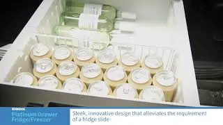 EvaKool | 40L Platinum Drawer Fridge Freezer