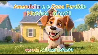 Amendoim e o Osso Perdido | História Infantil Musical