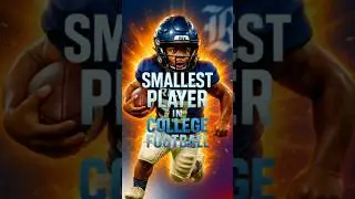 World's Smallest College Football Player