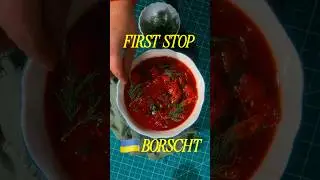 Oekra&iuml;ense kippenborsjt, bieten, dille, kip&hellip; deze borsjt krijgt een robijnrode kleur en smaakt naar troost.