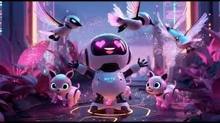 Learn Colors with Byte the Robot! 🔴🟢🔵 Magical RGB Adventure | Ep. 1