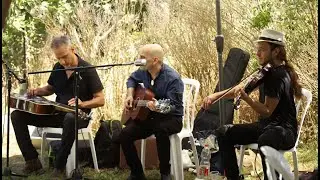 Lightning bluegrass trio