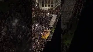 Impresionante Tres caídas de triana en campana 2023 grabado desde una azotea parte 2