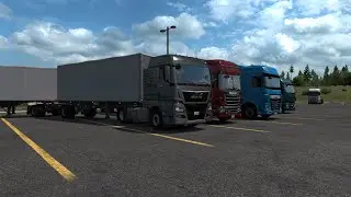 ETS 2 1.40 Кружим по району (Logitech MOMO mod 600 и Zshifter) #ets2 #етс2 #ets2mp #zshifter