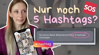 Nur noch 3–5 Hashtags auf Instagram? Was das Update wirklich für deine Reichweite bedeutet