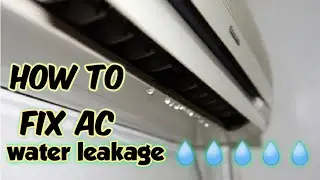 How to fix ac water leakage problem in tamil