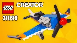 LEGO Propeller Plane (31099)[128 pcs] Creator Building Instructions | Top Brick Builder
