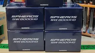 M&aacute;y C&acirc;u Shimano Spheros SW5000HG SW6000HG SW8000HG SW14000XG Đời 2021