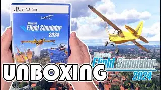 Распаковка Microsoft Flight Simulator 2024 (PS5)
