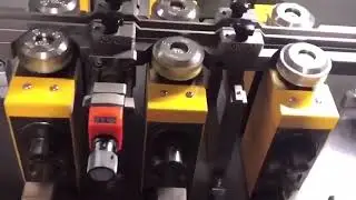 300MMin Double Tray Aluminum Radiator Fin Forming Machine