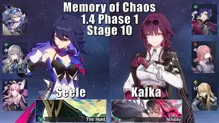 E0 Seele & E0 Kafka | New 1.4 Memory of Chaos 10 | Honkai: Star Rail