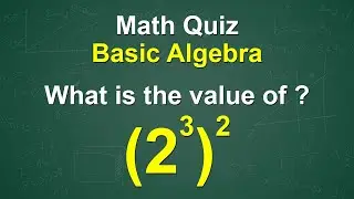 Basic Algebra Math Quiz Test - 🤯 | 🧠 Easy Math Hacks #hacktrick