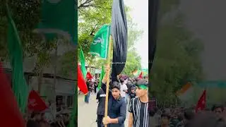 Muharram Naugawan Sadat | Ya Hussain  #shia #azadari #karbala #naugawansadat #shorts