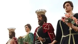 La història dels gegants i nanos de Montblanc