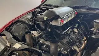 Tick performance air to water install on my twin turbo LS 300zx