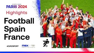 Spain beat France 5-3 after extra time to win Olympic men’s football final 🥇 | #Paris2024 Highlights