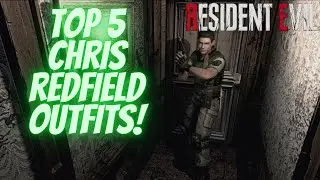 Top 5 Chris Redfield💚 Outfits In Resident Evil