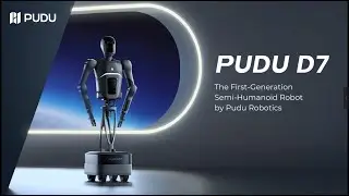 PUDU D7   The First Generation Semi Humanoid Robot by Pudu Robotics MIC Robotics Dubai UAE
