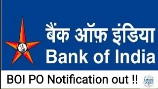 BOI PO Notification out II PGDBF 500 Post