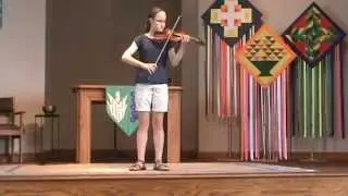 Elizabeth Martin (Age 13) plays Praeludium and Allegro - F. Kreisler