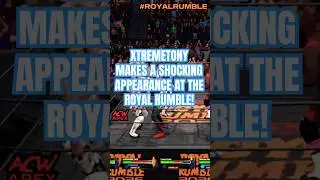 XTREMETONY MAKES SHOCKING APPEARANCE AT THE ROYAL RUMBLE! 🤯 #ACWAPEX #RoyalRumble