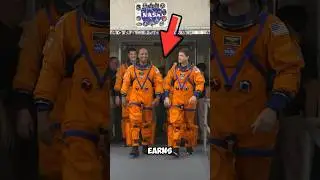 How Much Money Does an Astronaut Earn? #shorts