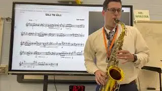 2025-2026 MTSBOA 7th and 8th Grade Mid-State Audition Music - Alto Sax - Swing