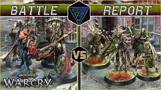 Soulblight Gravelords VS Rotmire Creed - Warcry Battle Report