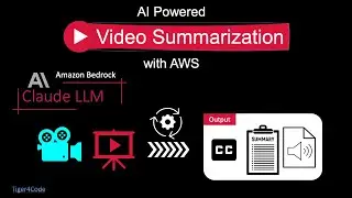 Creating an Event-Driven Video Summarization AI System with Amazon Bedrock #LLM and ML Services