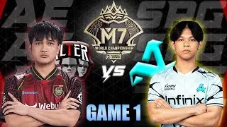 GRAND FINAL ALTER EGO vs AURORA - GAME 1 | M7 WORLD CHAMPIONSHIP | INDONESIAN CASTERS