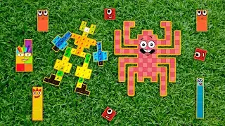 Looking for Numberblocks Puzzle Tetris NEW 5 vs 15 Space ASMR
