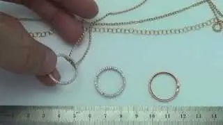 14K Gold 20mm Charm (49Pcs Diamond,0.27Cts)-PAF25492
