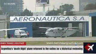 Argentina's 'death flight' plane returned to the nation for a historical reckoning