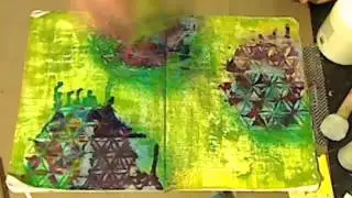 JournalArtista LIVE: Алкогольные чернила, часть 2, и утренний арт-журнал &laquo;Игра&raquo;
