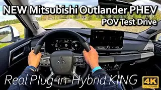 2025 Mitsubishi Outlander PHEV POV Drive