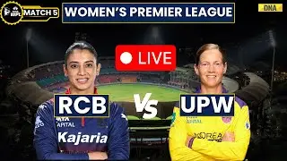 RCB Vs UPW Live: Royal Challengers Bengaluru Women Vs UP Warrirorz Women I WPL 2026 Live