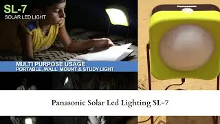 Panasonic Solar Led Lighting SL - 7