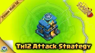 Insane Miner Queen walk Attack Strategy Th12 | Best Easy Attack For Fresh Bases 2019