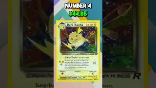 The 10 Most Expensive Cards In The Team Rocket Set!