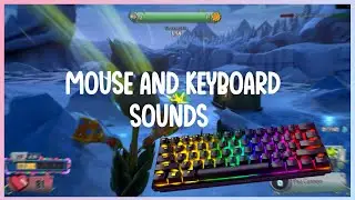 Chill ASMR Garden Warfare 2 | Mouse and keyboard sounds with lofi + promoting characters