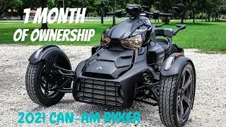 1 Month Of Owning A Can-am Ryker|200 Miles Review