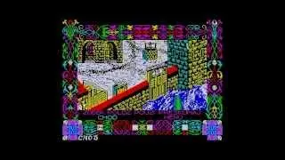 Il Noma Della Rosa (ZX Spectrum) - Rare game - Gameplay