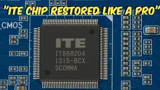 &ldquo;ITE Chip Repair Tutorial |🖥️ Laptop & Desktop Motherboard SIO IC Troubleshooting Hindi😯