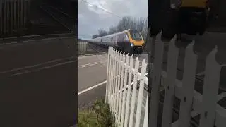 Class 221 Voyager Train #trainshorts #train #voyager #levelcrossing #railwayfans #railway #shorts