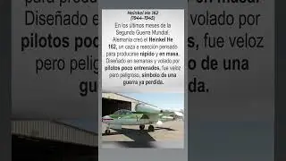 Heinkel He 162: Dise&ntilde;ado en semanas, volado sin experiencia