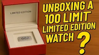 Unboxing 100 Limit Watch😱 Something special 🥳        Thomas Earnshaw ❤️