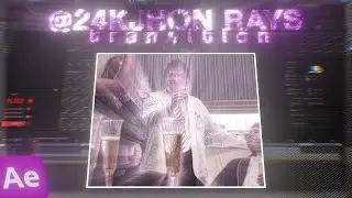 How to make NEW RAYS TRANSITION like @24KJHONEDITZ in After Effects