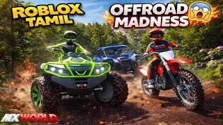 Roblox Tamil High Speed Dirt Bike Challenges in MX World Gameplay